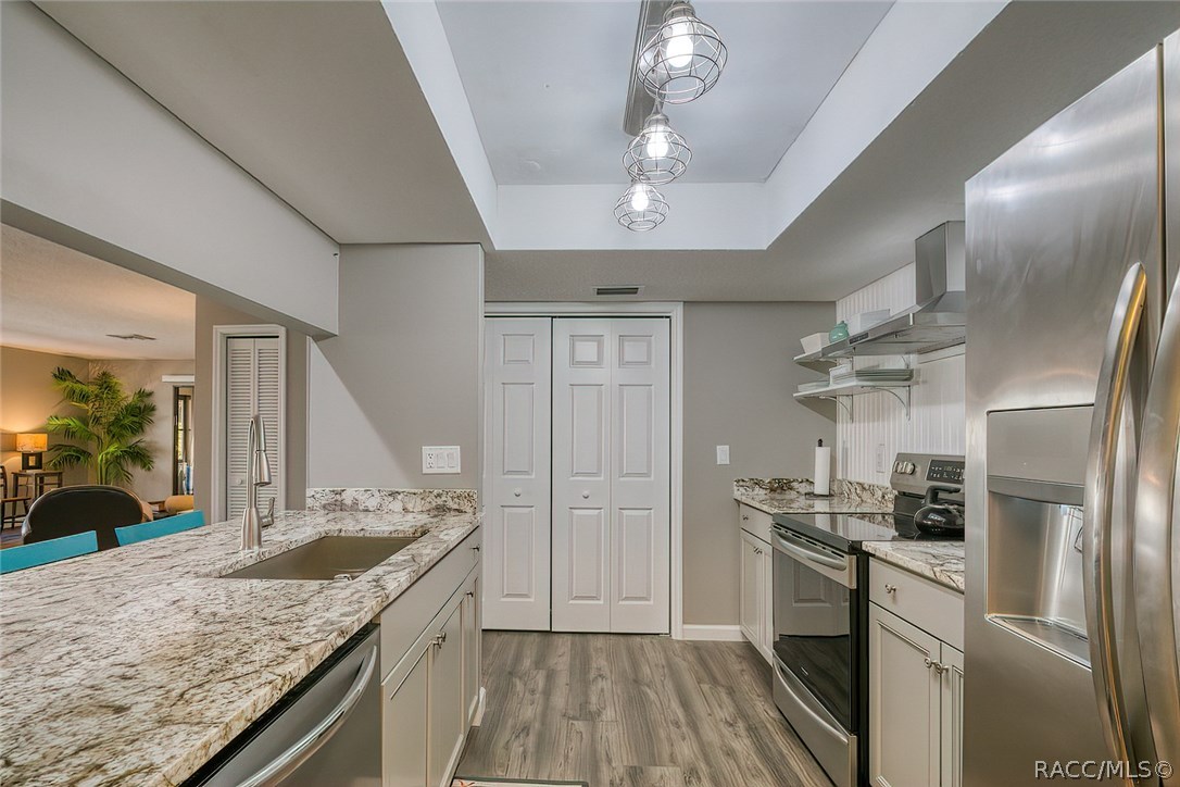 Large stocked Pantry.  Fully equipped with small appliances and linens/dishes/pots and pans/glassware and more!