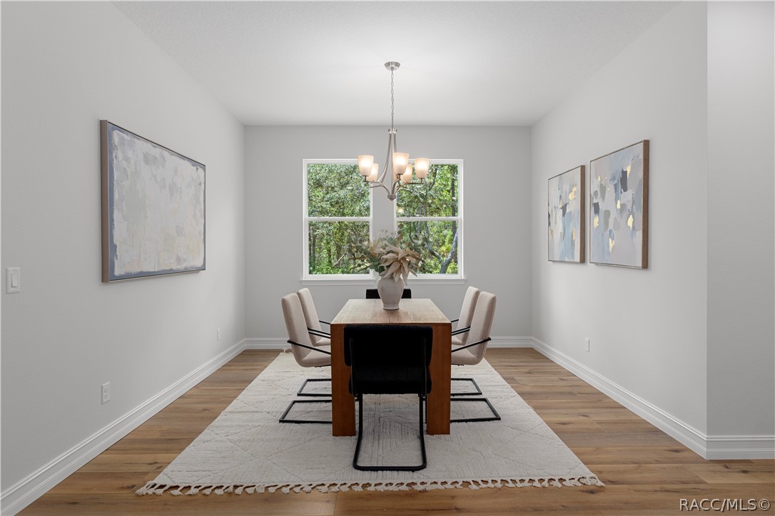 Dining room - Riley model home Dining room - Riley model home