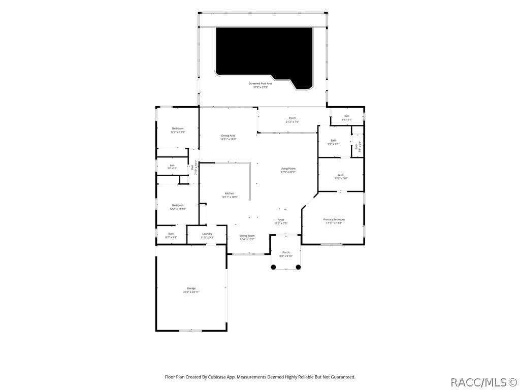 Floorplan perfect for entertaining groups of all sizes
