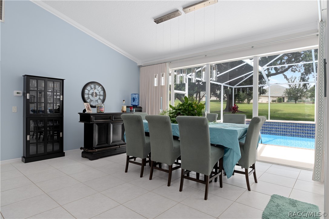 Dining room area which could be an eat in kitchen area or another sitting area or cocktail lounge