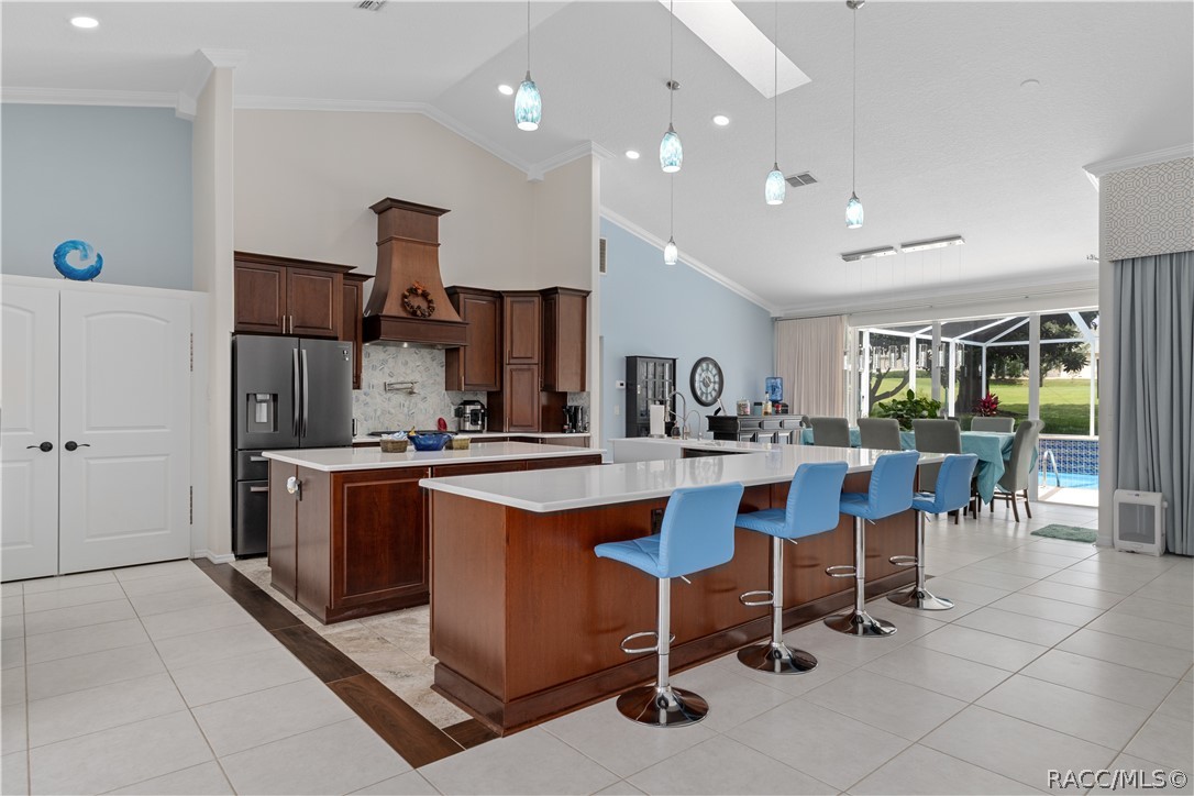 Brand new kitchen! Plenty of storage for that professional cook