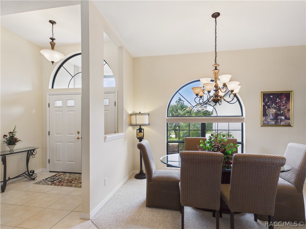 DINING ROOM AREA RIGHT OF THE FOYER WHEN YOU ENTER