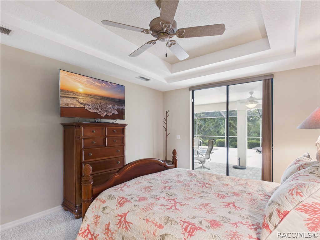 MASTER BEDROO 3 HAS SLIDING DOOR ACCESS TO THE POOL AREA
