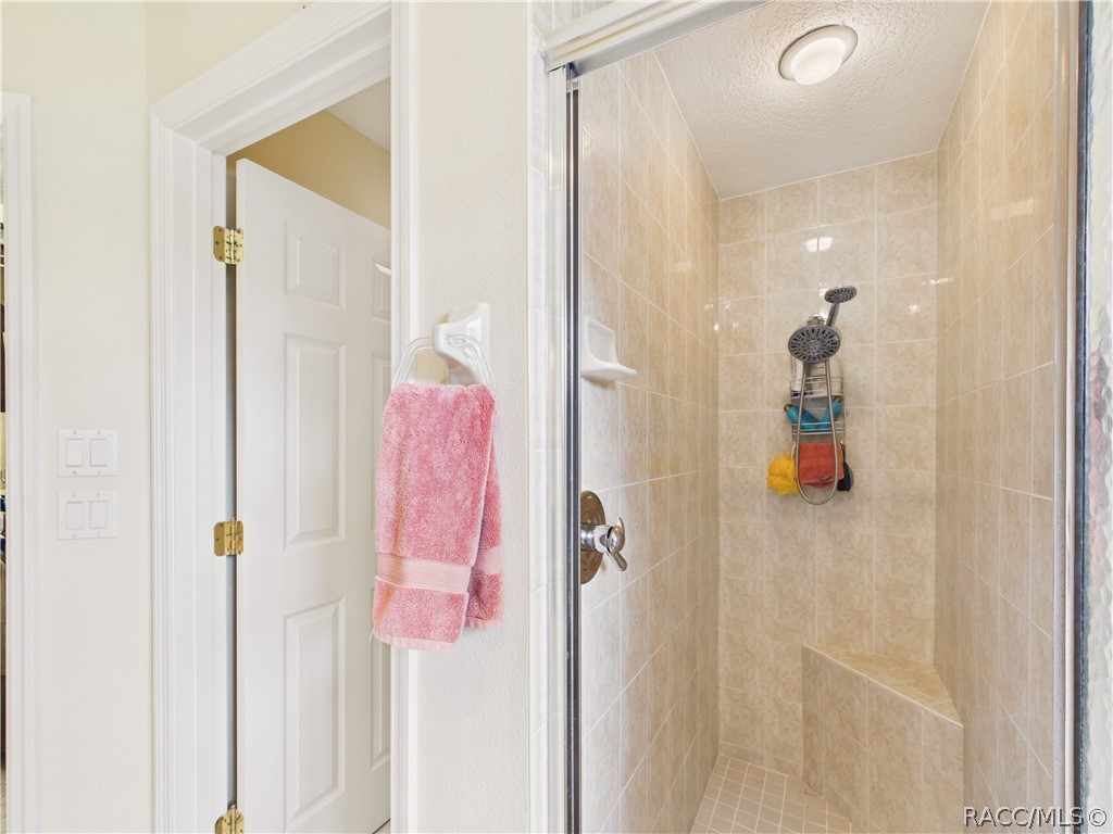 INTERIOR OF THE SHOWER