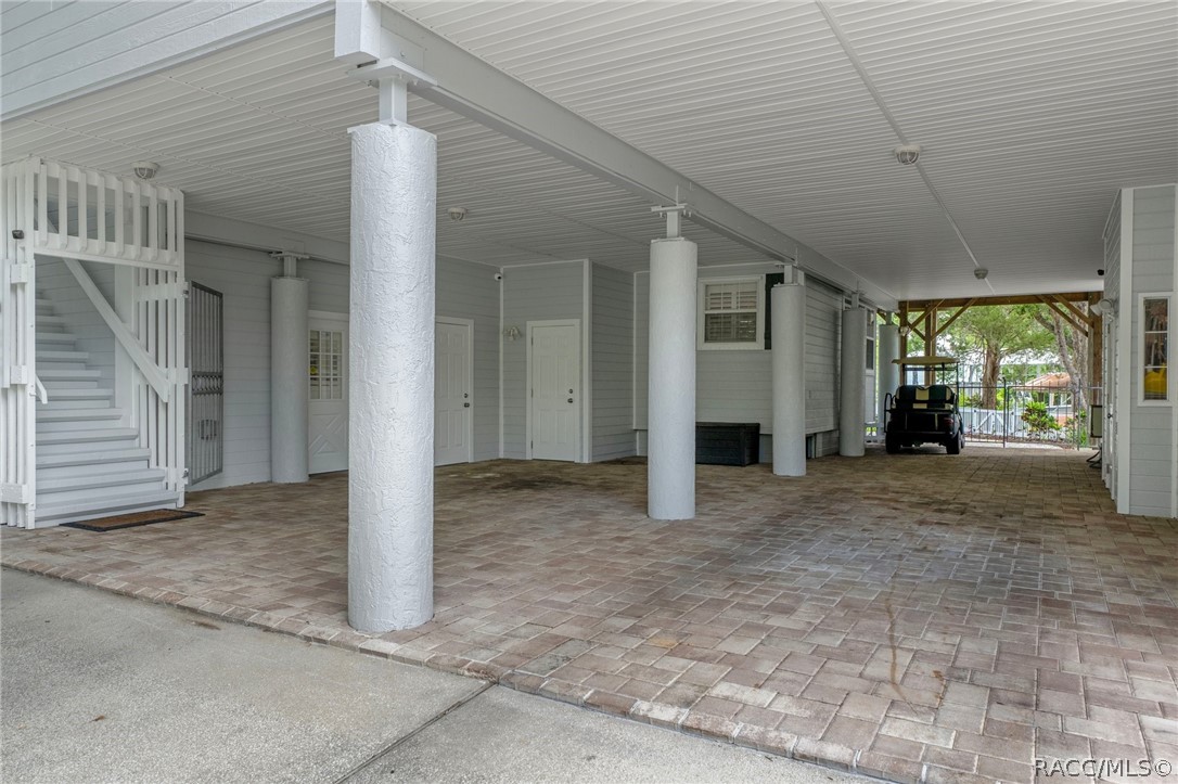 under house parking