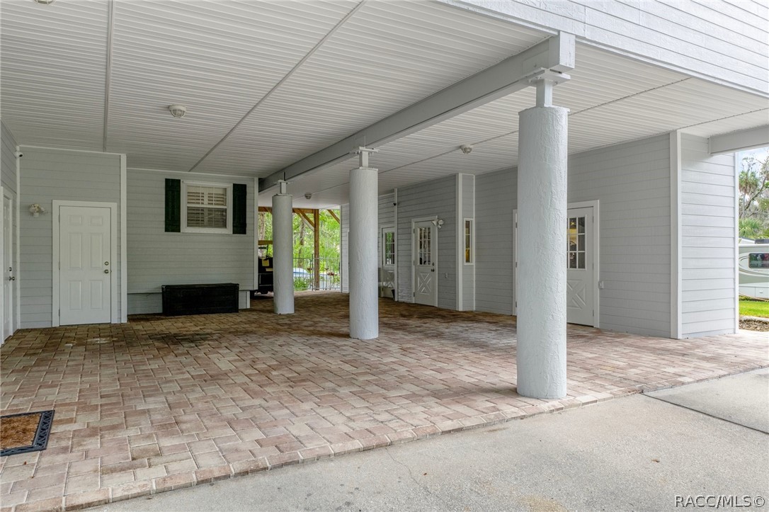under house parking
