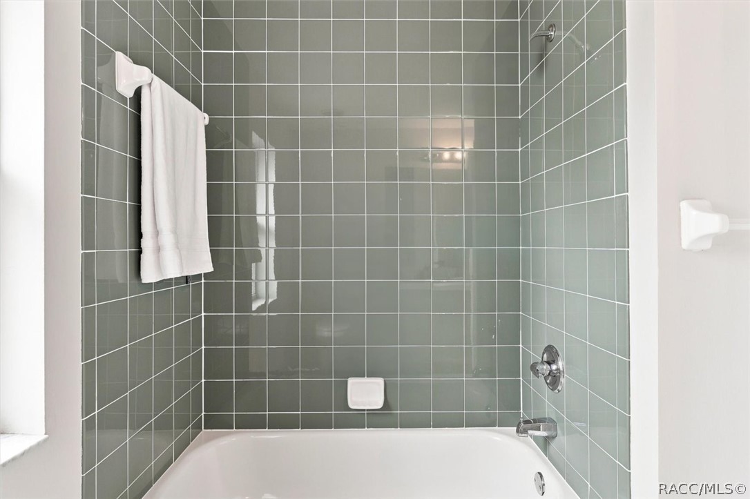 Main Bath w/ tub & shower combo