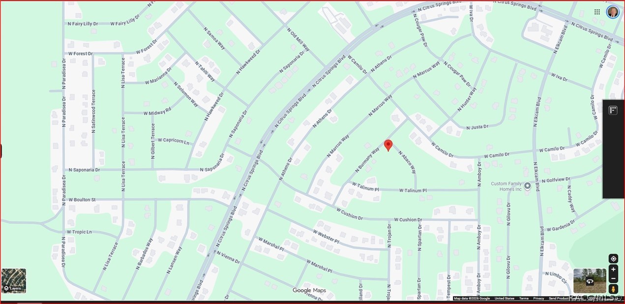 **Prime Corner Prime Corner Buildable Lot for Sale** This deeded community has no mandatory HOA fees and is not in a flood zone. Build your dream home in the peaceful Citrus Springs, an affordable golf community minutes to shopping, parks, and various recreational activities. With no time limit to build, you can create your home now or hold the lot for future investment. Citrus Springs features excellent amenities, including schools, medical facilities, tennis courts, golf courses,+ the State Bicycle Trail.