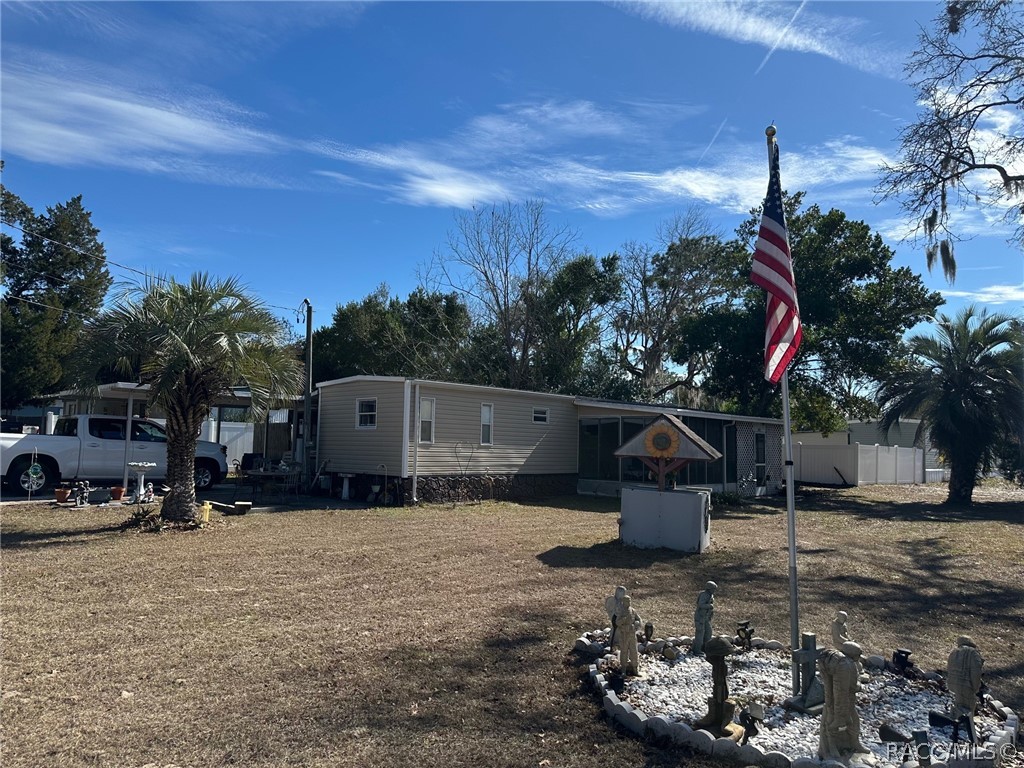 Front yard - left side