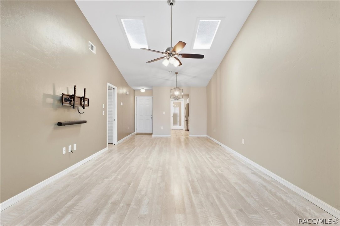 Living & dining room spaces