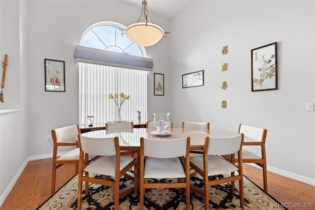 Dining area