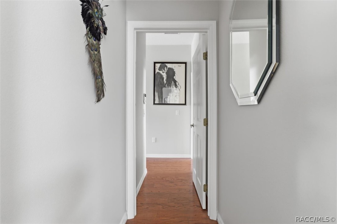 Entrance to primary bedroom