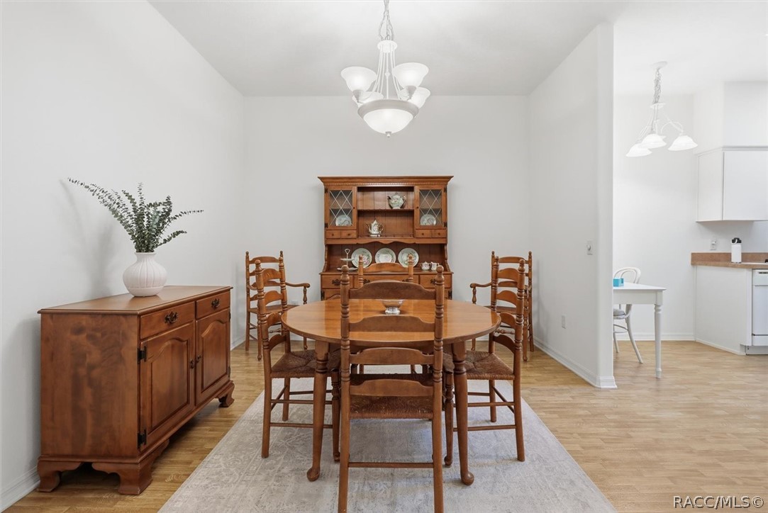 Dining space