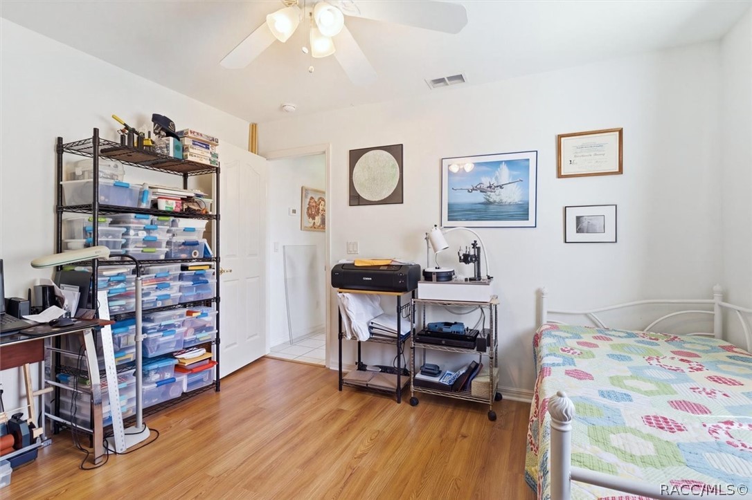 2nd bedroom being used as office/guest space
