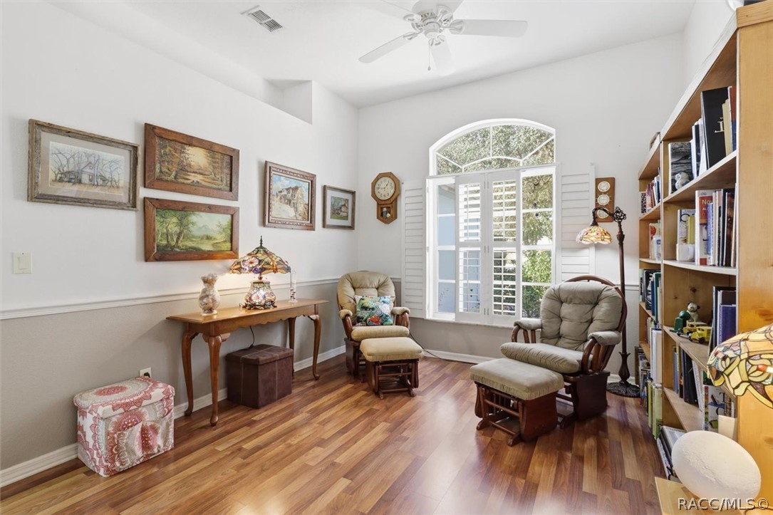 Formal Dining space (currently used as library)