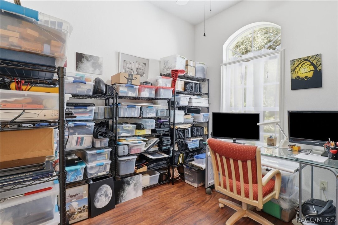 Office/Hobby Room inside the primary suite