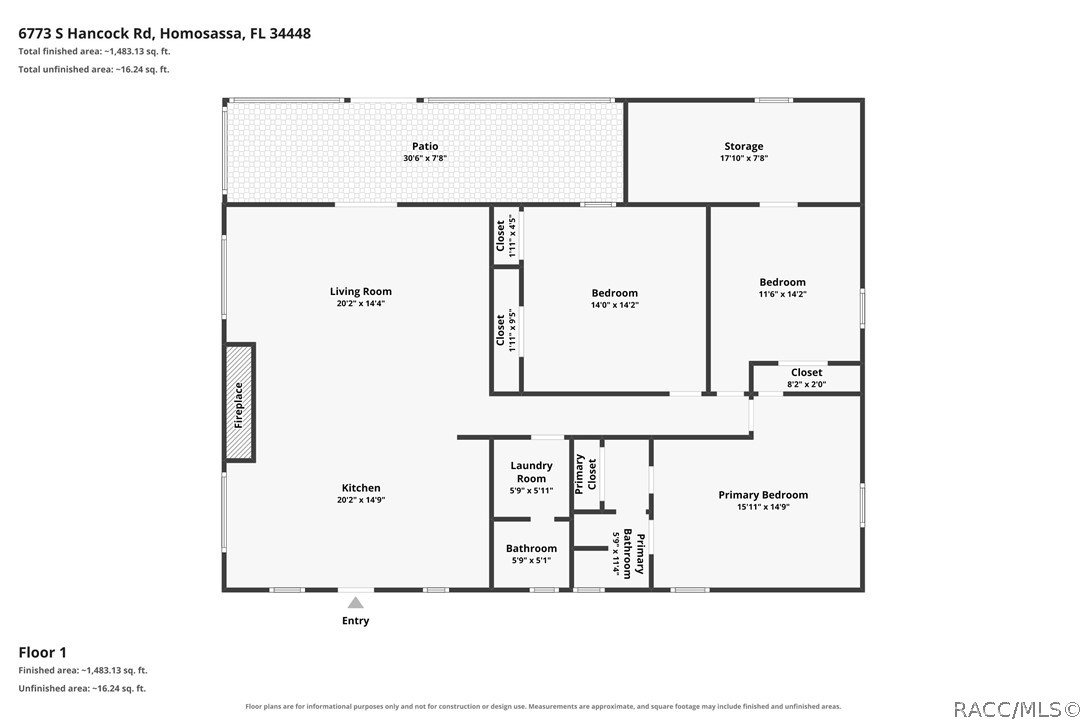 6773 S Hancock Road, Homosassa, FL 34448