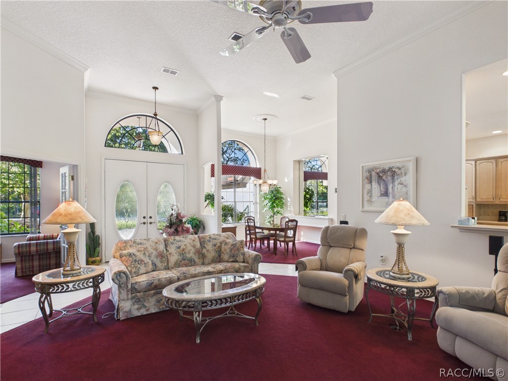 GREAT ROOM VIEW BACK TO FOYER