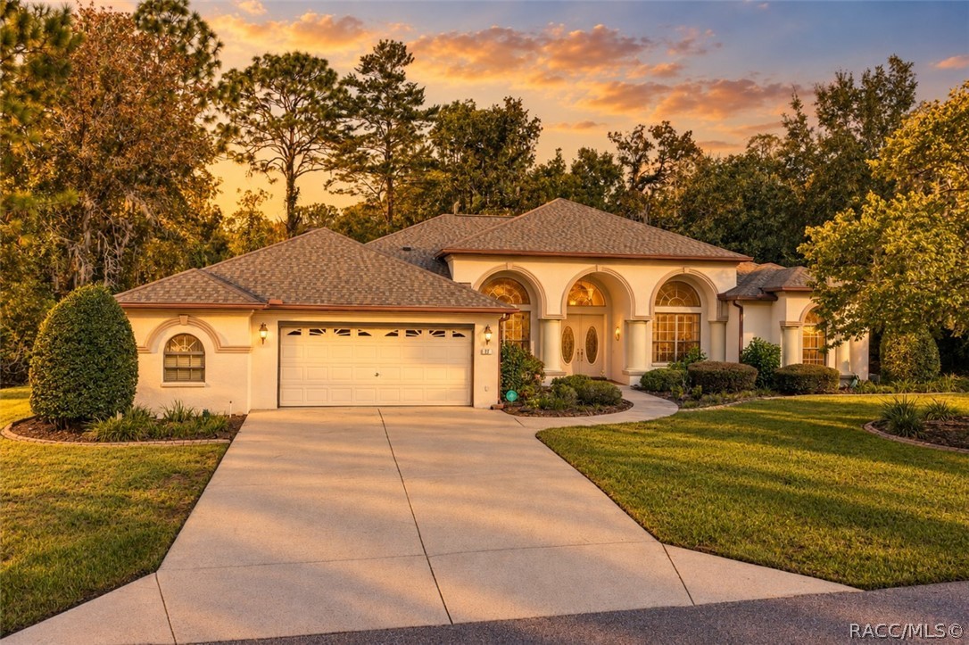 FRONT VIEW SUNSET