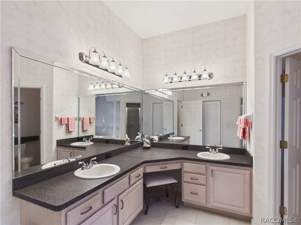 MASTER BATHROOM VANITY