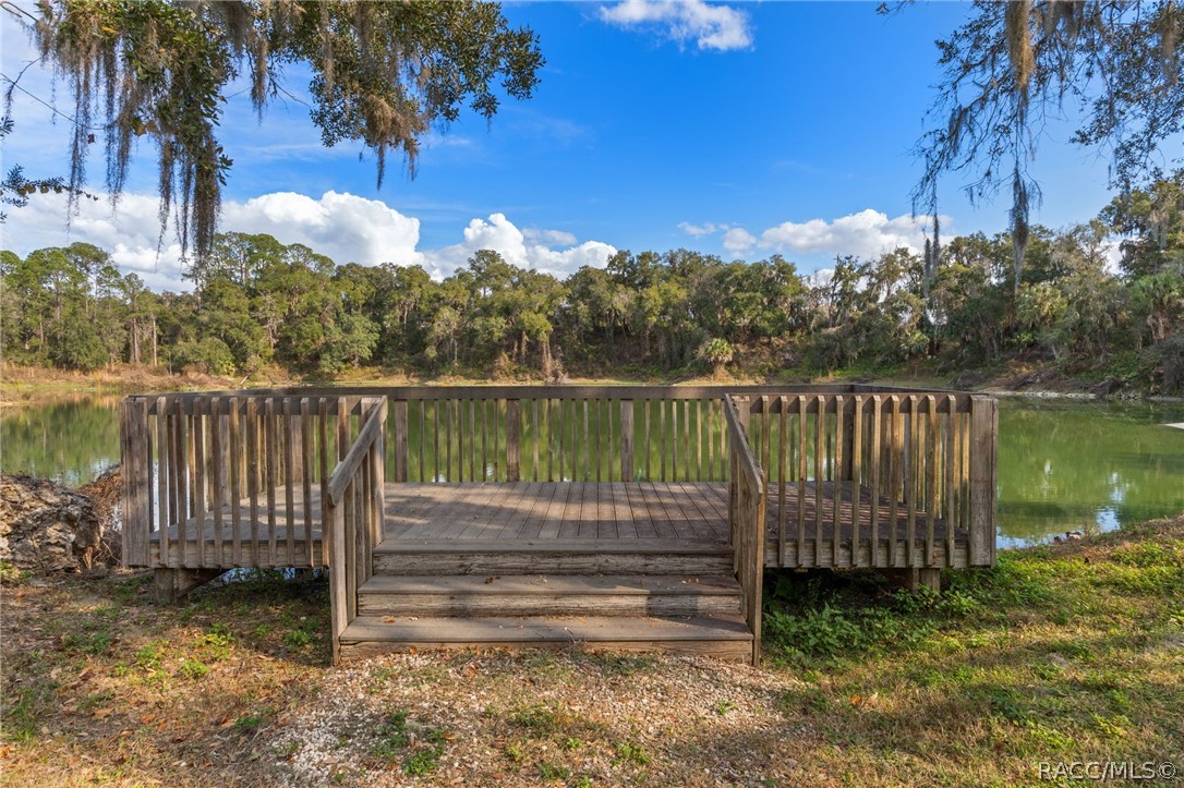 community fishing dock