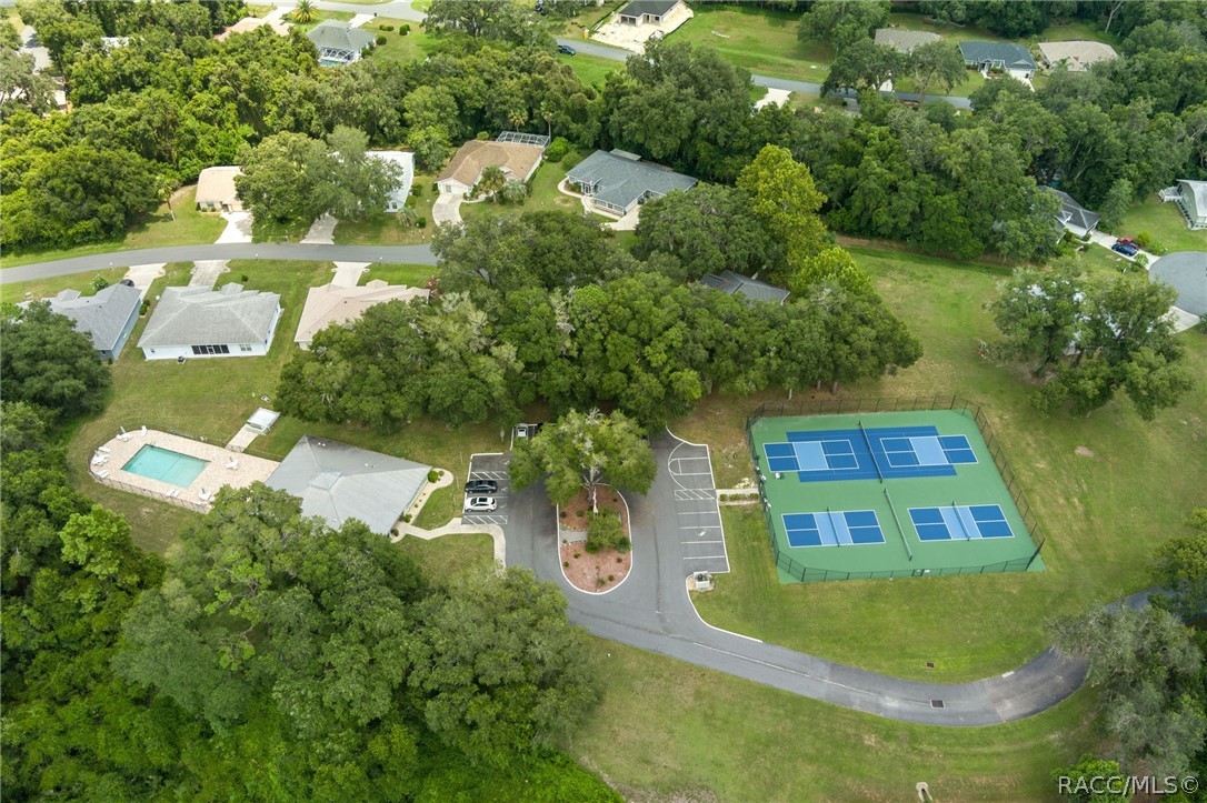 Community amenities aerial