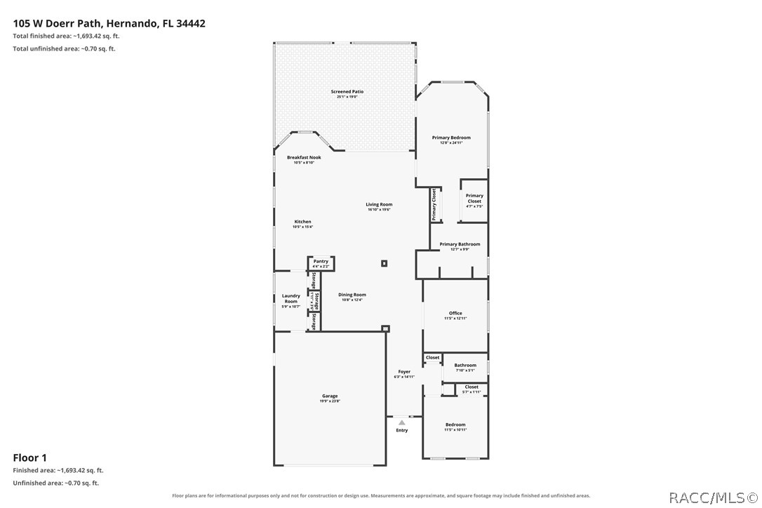 105 W Doerr Path, Hernando, FL 34442