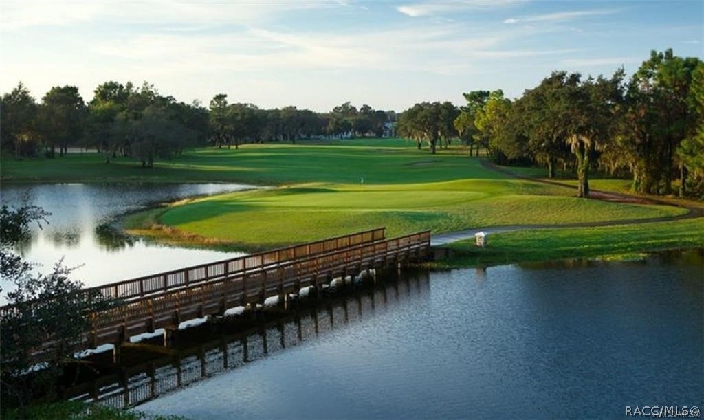 One of many beautiful views of the picturesque Skyview Golf Course.