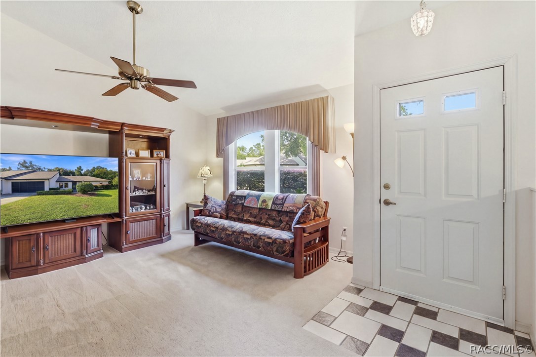 MAKE YOURSELF AT HOME! Bright & inviting LIVING ROOM w/VAULTED CEILINGS, CEILING FAN & large front window welcoming natural light! MAKE YOURSELF AT HOME! Bright & inviting LIVING ROOM w/VAULTED CEILINGS, CEILING FAN & large front window welcoming natural light!