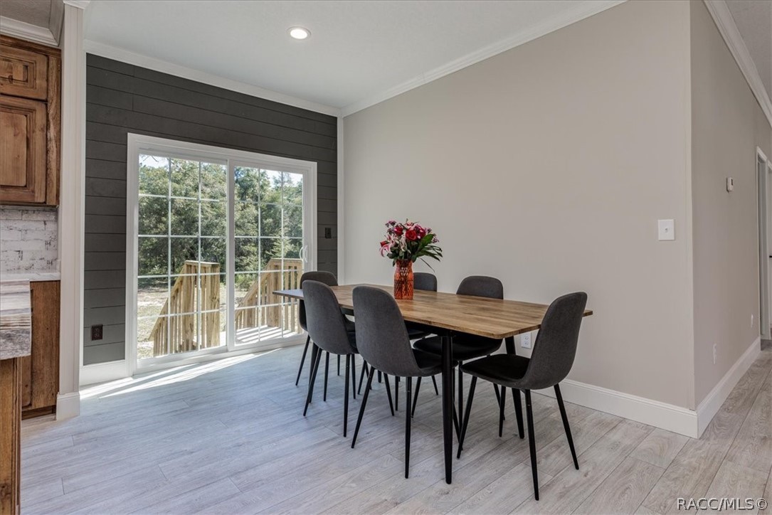 Dining Room with a View!