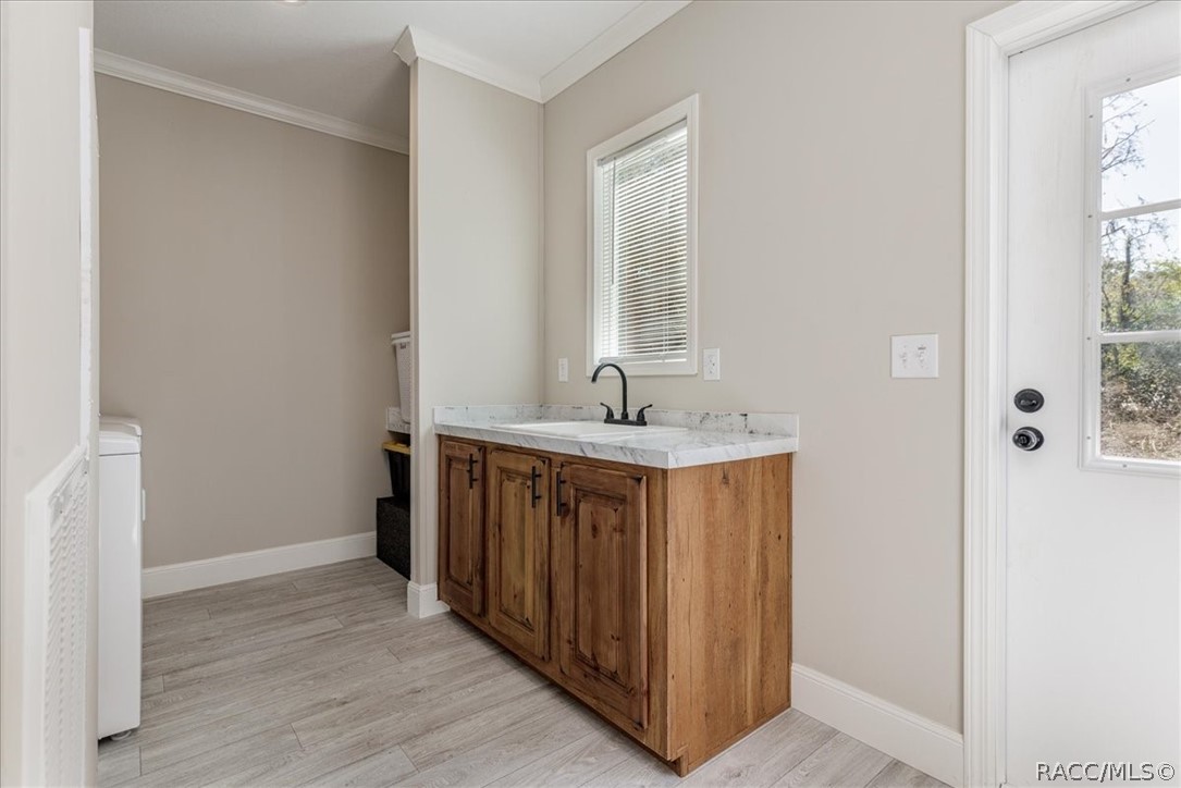 Laundry Room with Sink