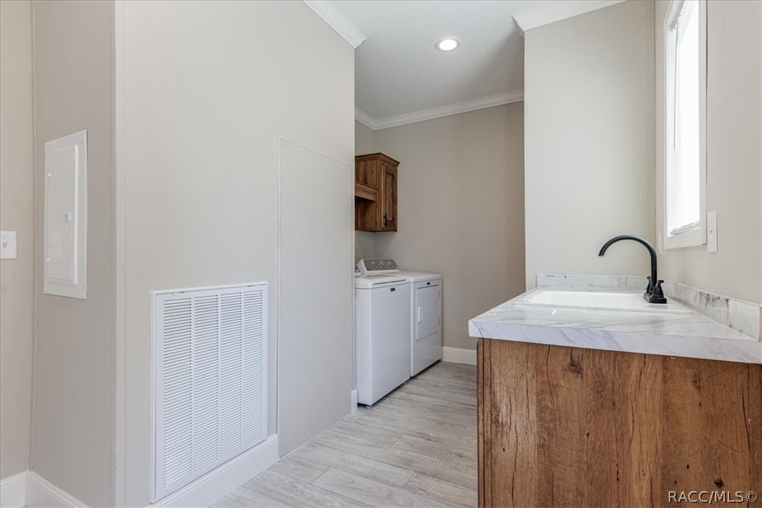 Laundry Room with Sink