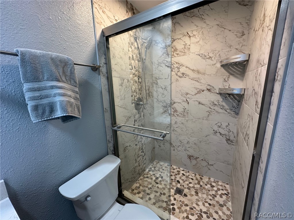 Master bath remodelled shower