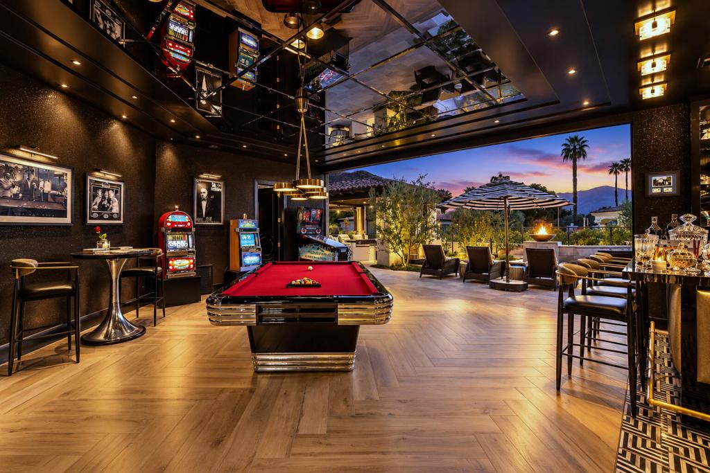 Game Room at sunset