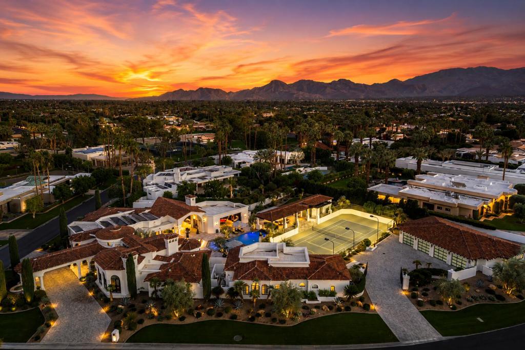 Estate at twilight