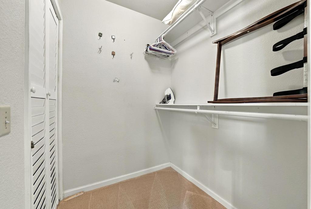 Primary closet