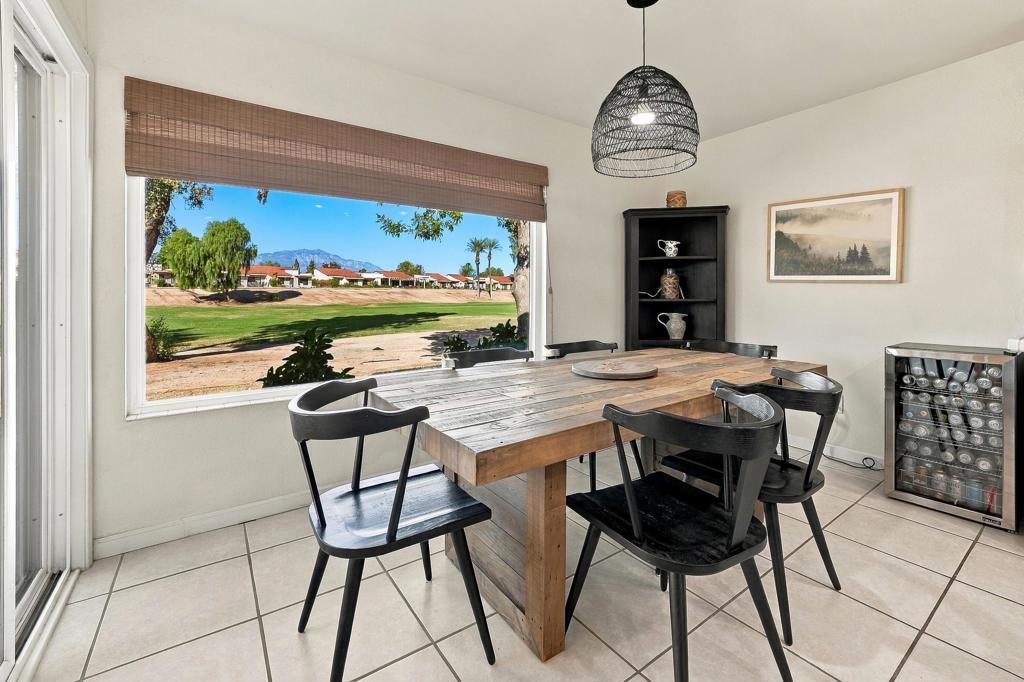 Dining in kitchen