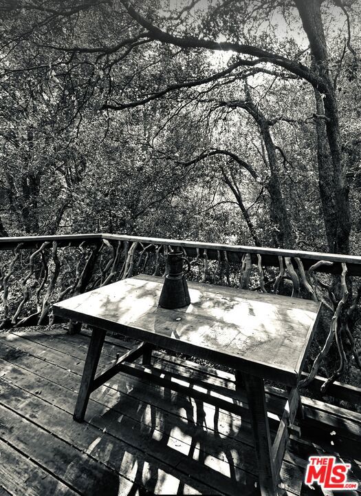 Side deck off living room
