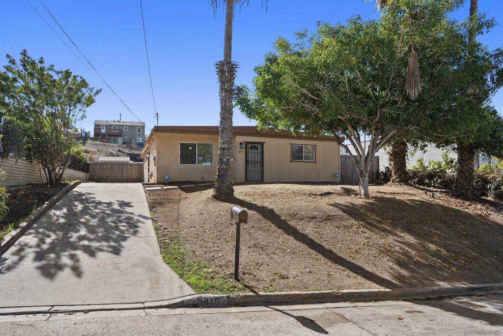 5415 Lenox Dr., San Diego, CA 92114 5415 Lenox Dr., San Diego, CA 92114