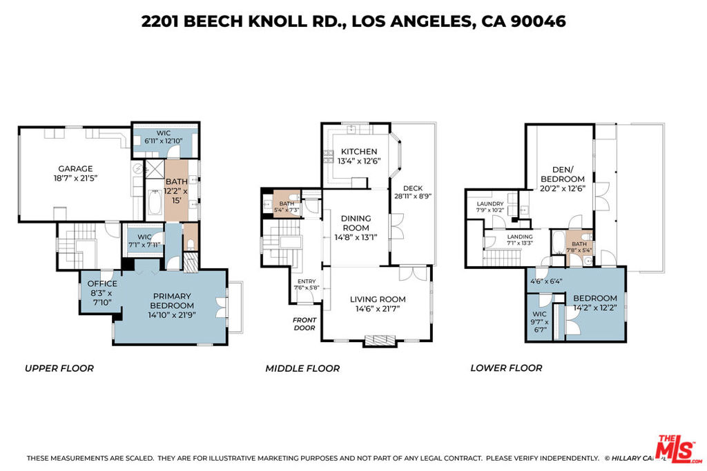 2201 Beech Knoll Road, Los Angeles, CA 90046