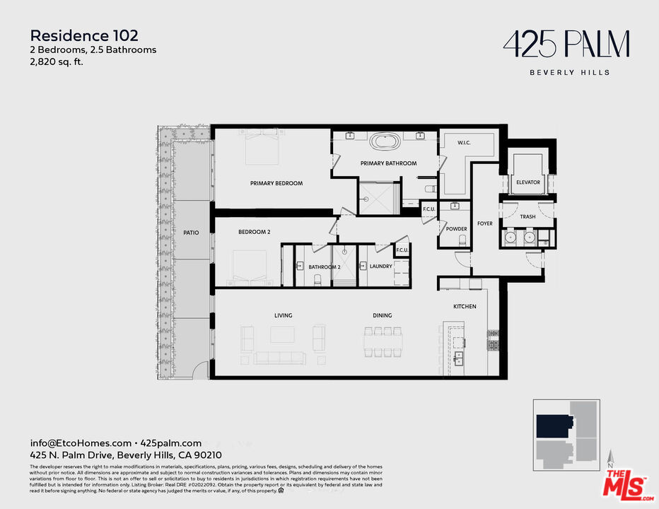 425 N Palm Drive, #102, Beverly Hills, CA 90210
