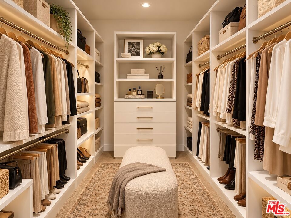 Walk in closet 2 out of 3!