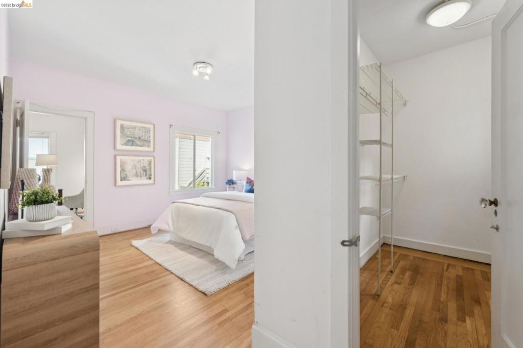 Bedroom 1 with walk in closet