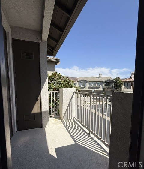 Private balcony