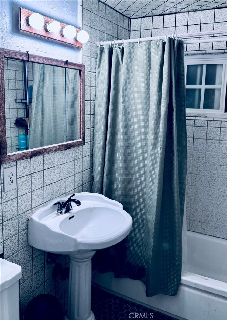 Hall Bath with Tub
