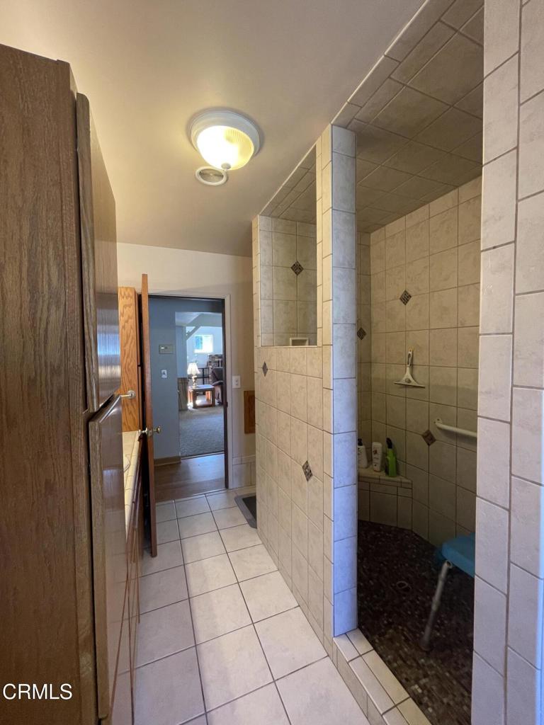 Bathroom shower access