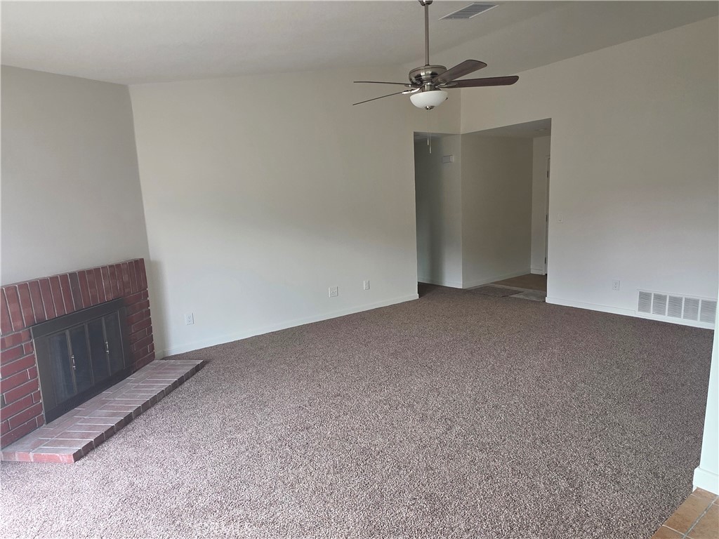 View from Dining area to Living room