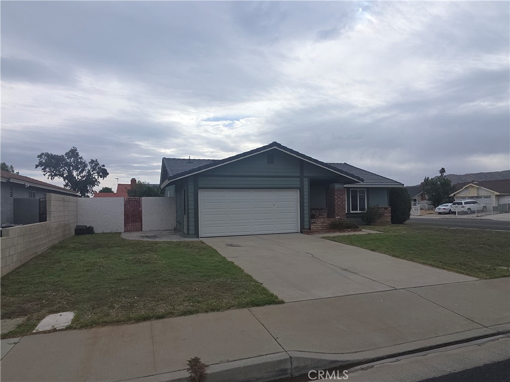 Front and side of House