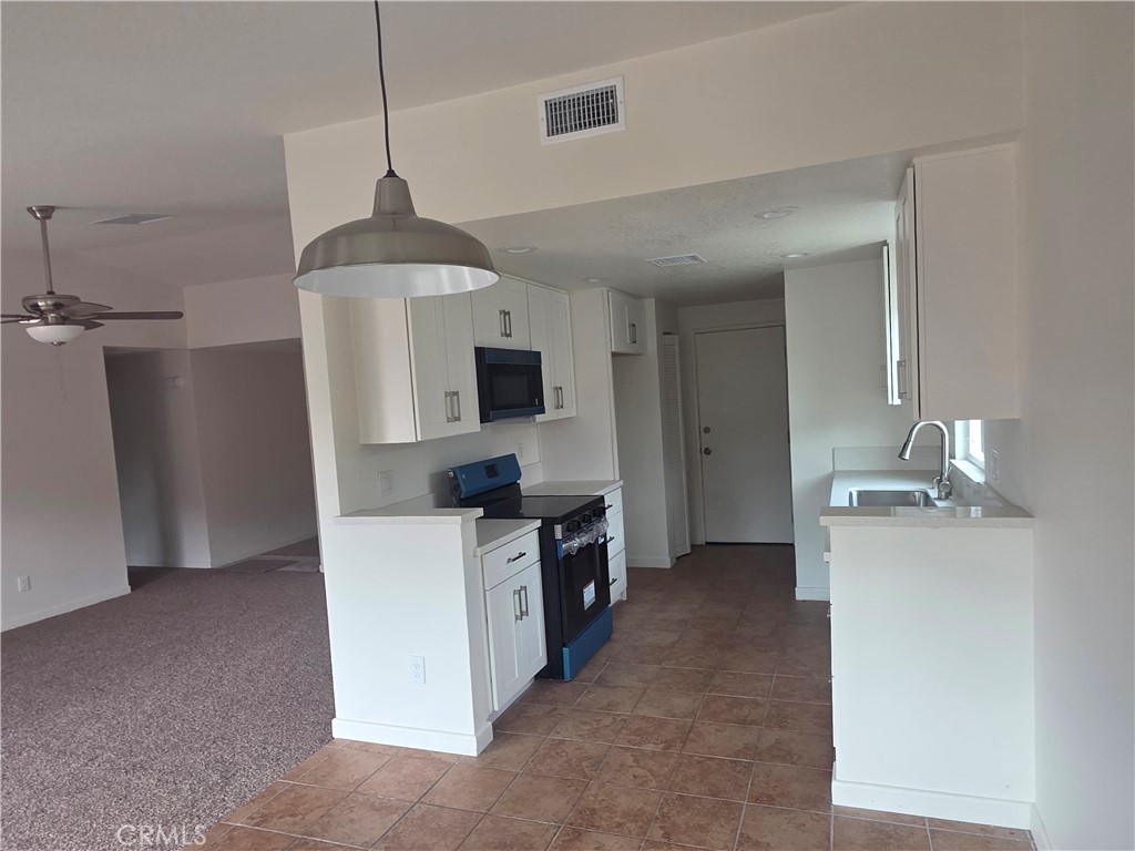 View from Dining area to kitchen