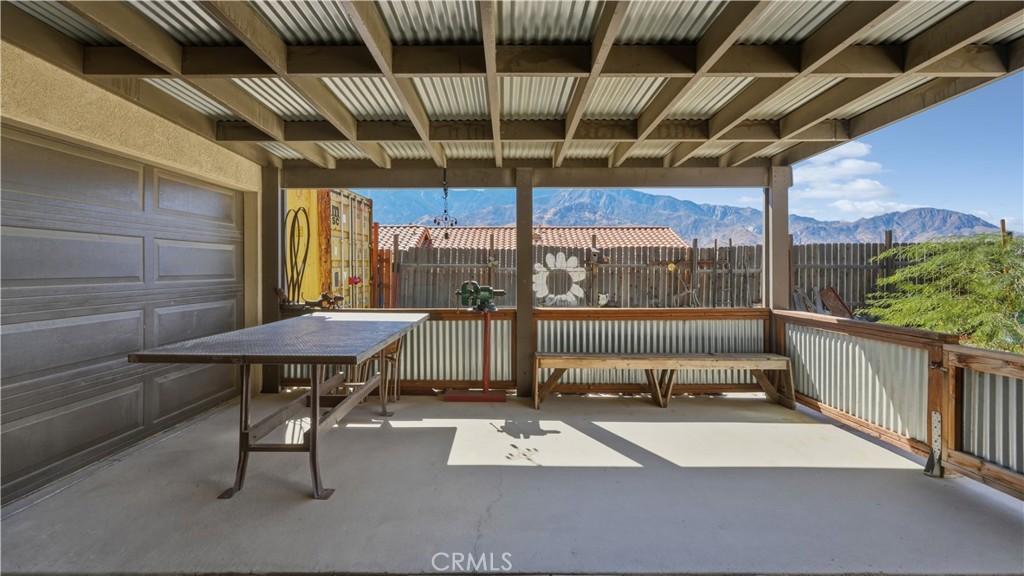 Patio area